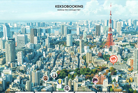 Personal project 'Keksobooking'